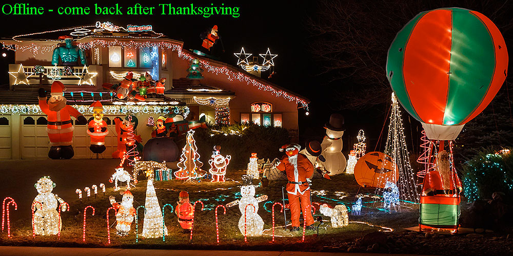 control christmas lights